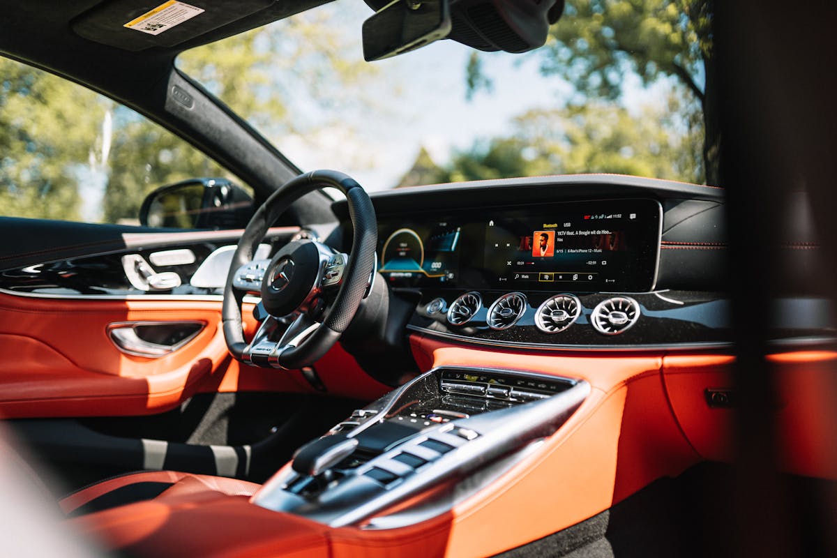 Mercedes Benz amg gt interior 1