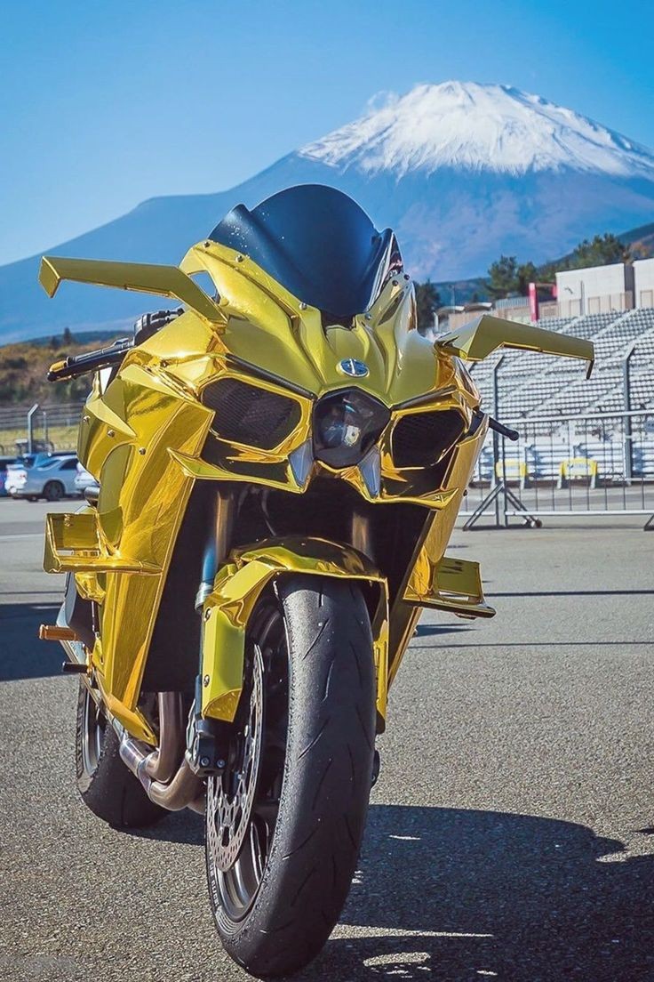 kawasaki ninja h2r gold 1